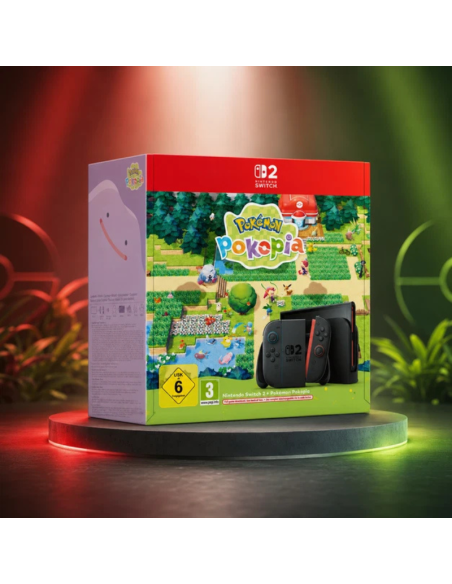 Nintendo Switch 2 Console Black + Pokémon Pokopia Nuova Ufficiale