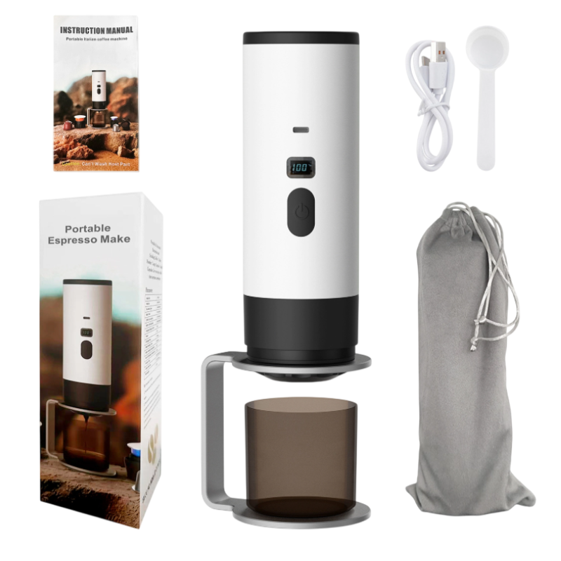 Macchina Caffè Portatile Elettrica 3 in 1 USB-C...