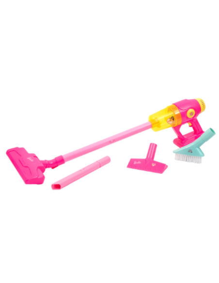 Barbie Aspirapolvere Giocattolo con Accessori per Bambini 3+