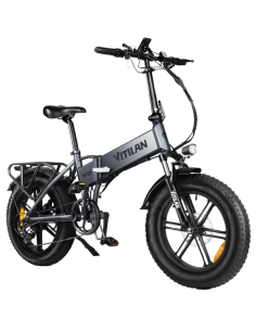 Bici Elettrica VITILAN V3 2.0 Grigia 750W 48V 13Ah –... 2