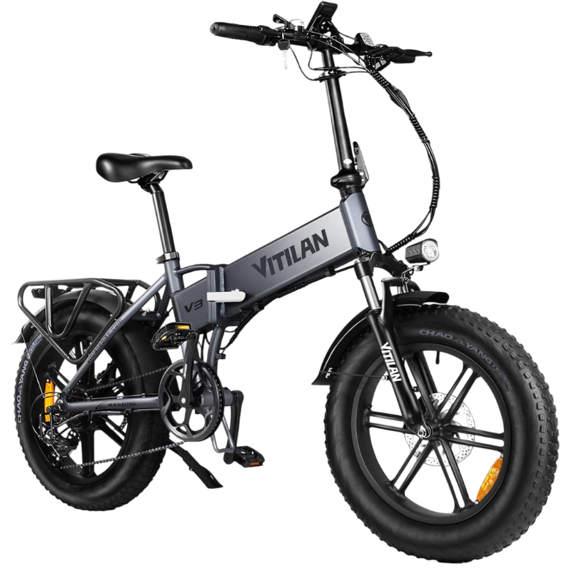 Bici Elettrica VITILAN V3 2.0 Grigia 750W 48V...