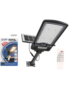 Lampione Solare LED da Esterno 500W – Faro Stradale con... 2