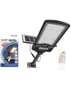 Lampione Solare LED da Esterno 600W  – Faro Stradale con... 2