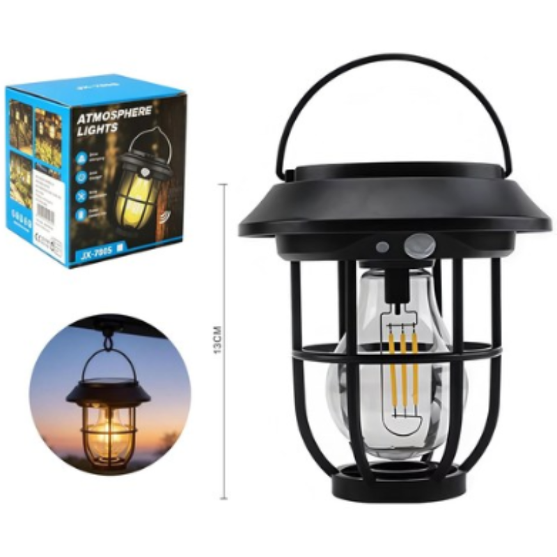 Lanterna Solare da Esterno Vintage – Lampada da...