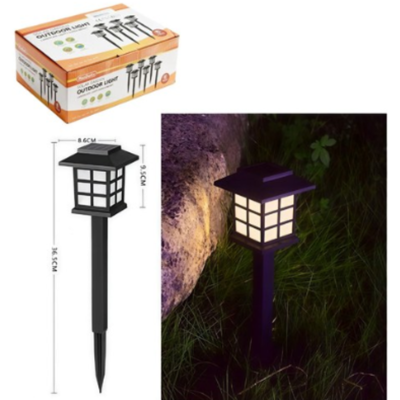 Lampioncino Solare da Giardino – Luce LED a...