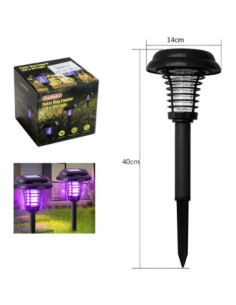 Lampada Solare Antizanzare da Giardino – Zappatrice... 2
