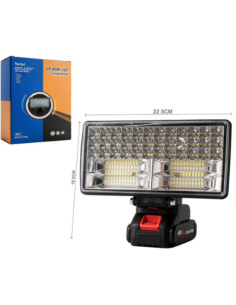 Faro LED da Lavoro a Batteria – Lampada Portatile per... 2