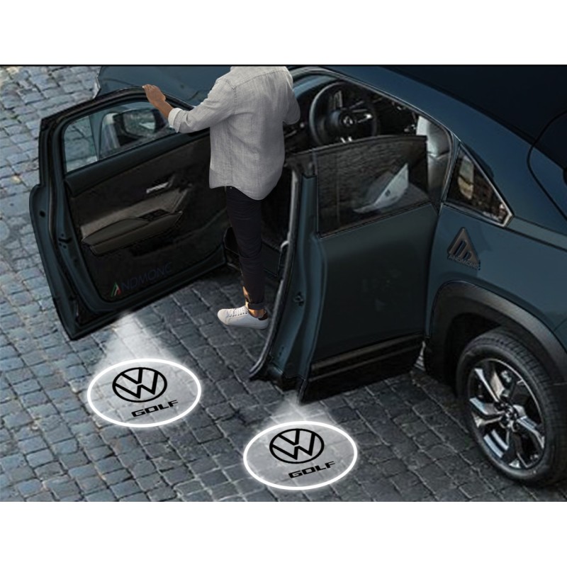Luci sottoporta Volkswagen Golf logo Nuovo