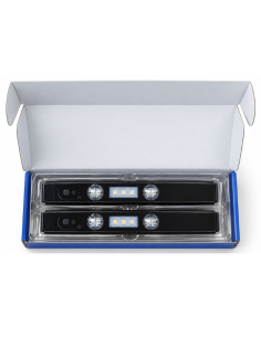 Luci LED RGB per interni auto senza fili, ricaricabili... 2