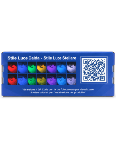 Luci LED RGB per interni auto senza fili, ricaricabili... 2