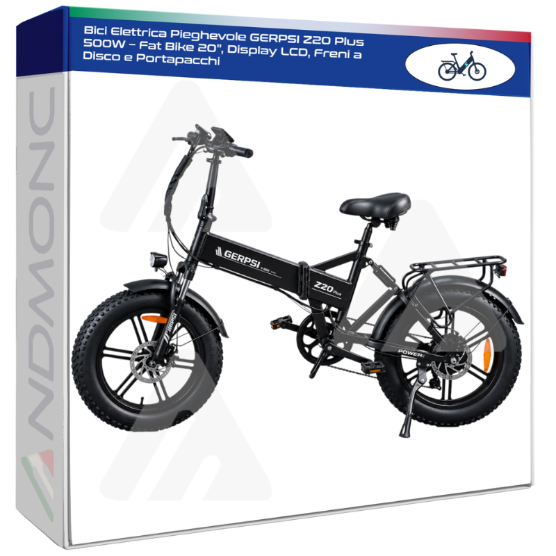 Gerpsi Z20 Plus nera, riferimento 08495