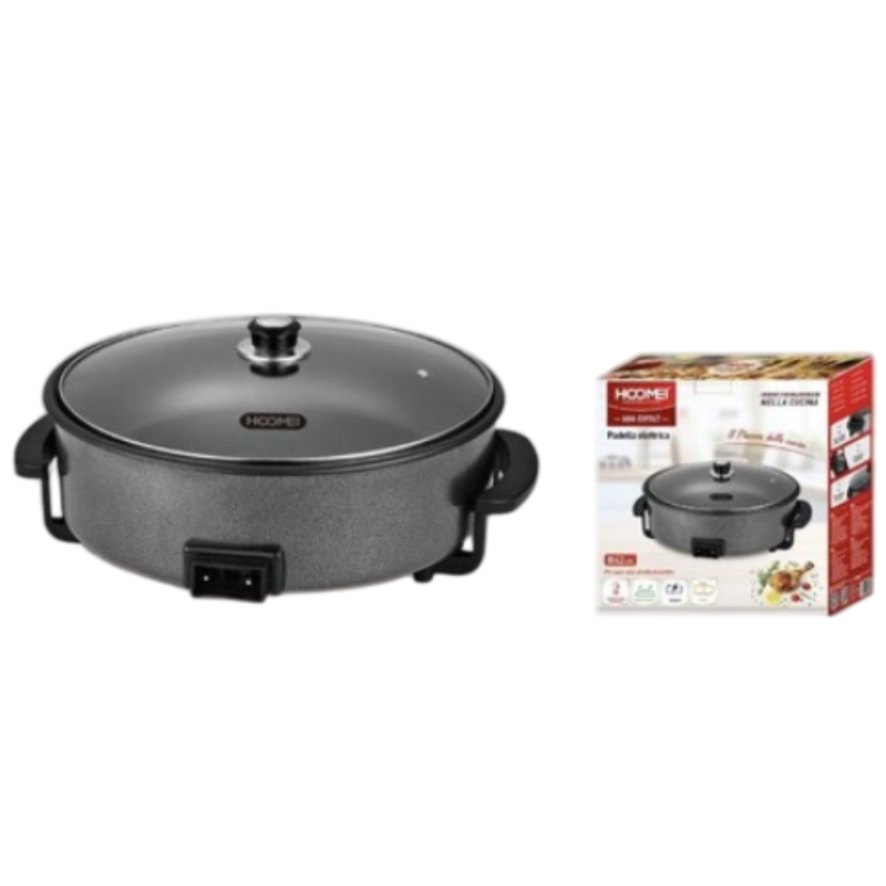Wok Elettrica HCOMEI HM-5976T 1500W – Padella...
