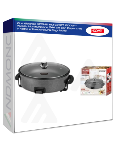 Wok Elettrica HCOMEI HM-5976T 1500W – Padella...