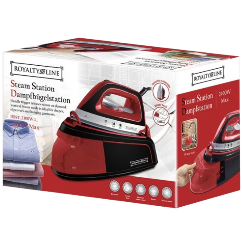 Ferro da Stiro con Caldaia Royalty Line 2400W –...