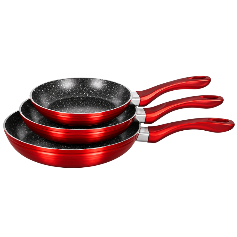 Set 3 Padelle Royalty Line Antiaderenti – Ø20,...