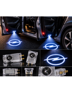 2x Luci Sottoporta LED Opel con Proiettore Logo – Luci...