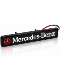 Logo LED Mercedes-Benz – Stemma Luminoso per Griglia...