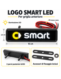 Logo LED Smart – Stemma Luminoso per Griglia Anteriore... 2