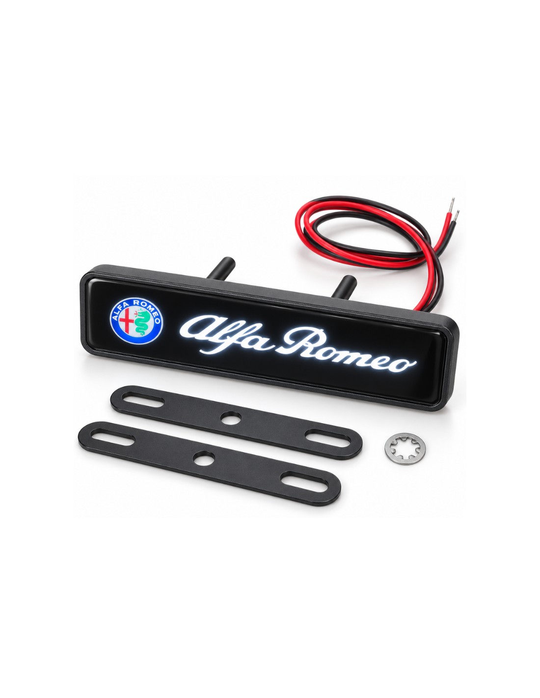Alfa Romeo LED grille emblem