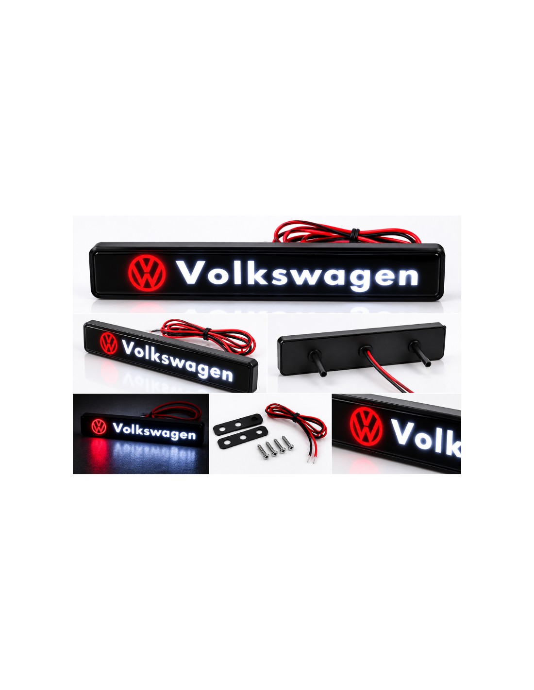 Volkswagen LED grille emblem