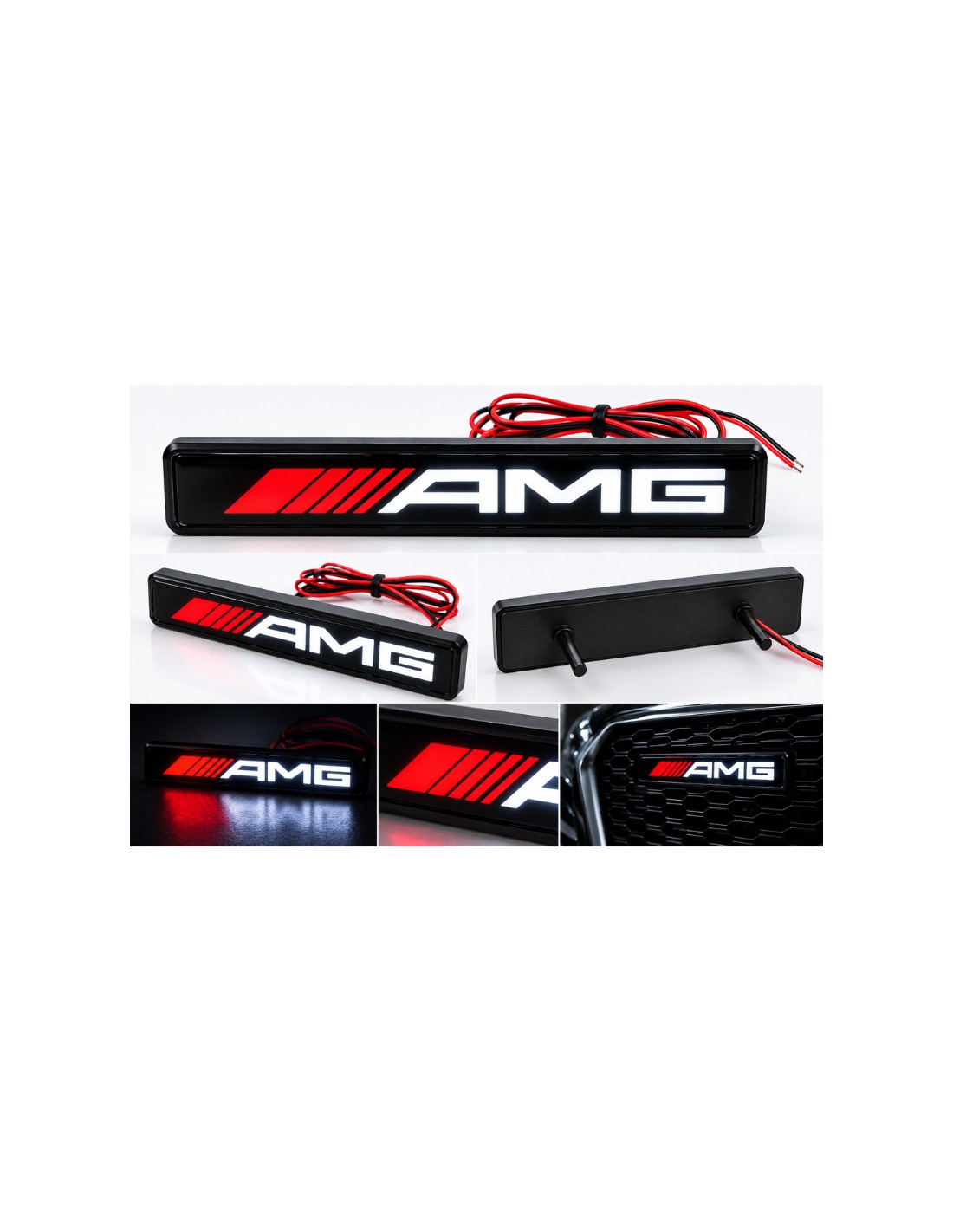 AMG LED grille emblem