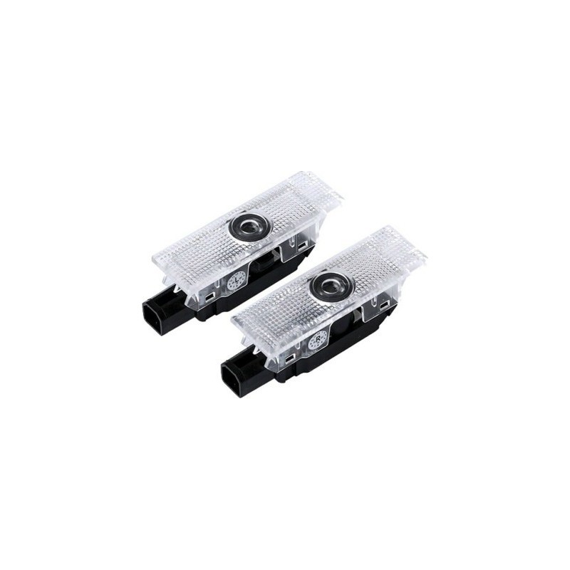 Luci sottoporta Alfa Romeo logo scritta con filo