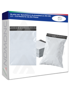 Buste per Spedizioni Autoadesive 25×35 cm – Confezione da...