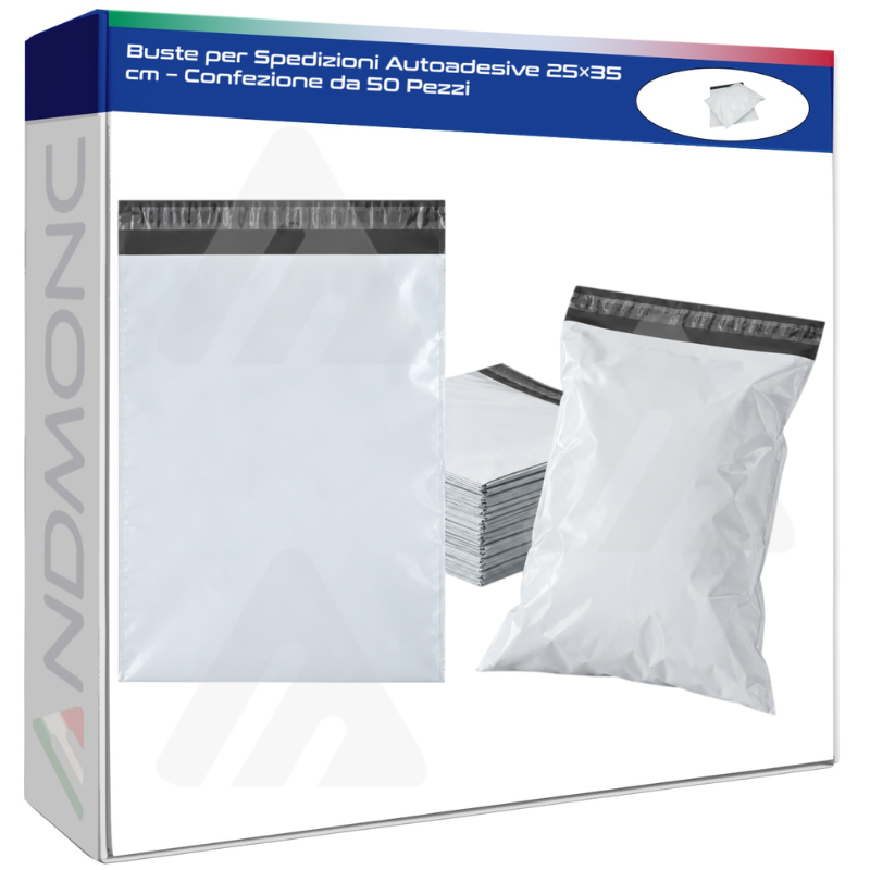 Buste per Spedizioni Autoadesive 25×35 cm –...