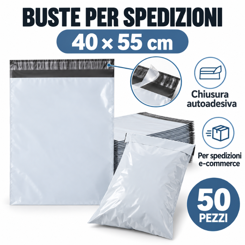 Buste per Spedizioni Autoadesive 40×55 cm –...