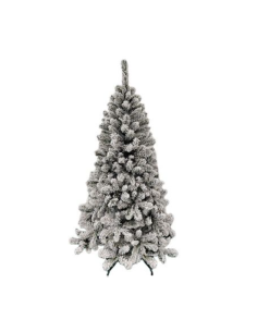 Albero di Natale Monte Silvano innevato 240 cm - 1401 punte