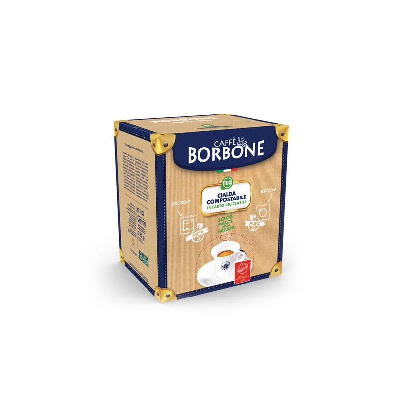 Borbone Box Cialde 44mm Miscela Blu 100pz