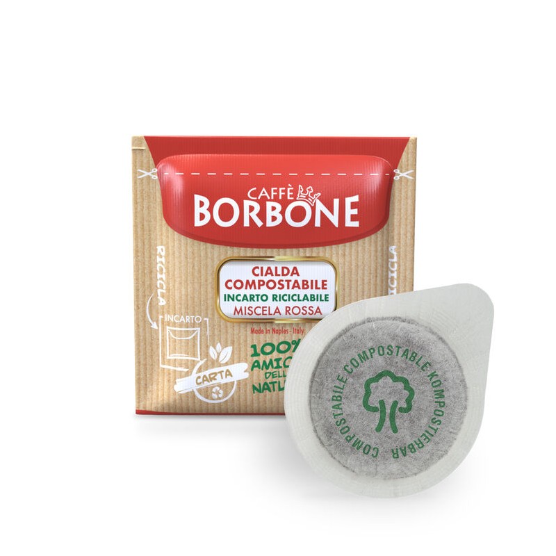 Borbone Box Cialde 44mm Miscela Rossa 100pz