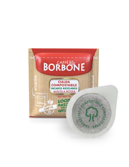 Borbone Box Cialde 44mm Miscela Rossa 100pz