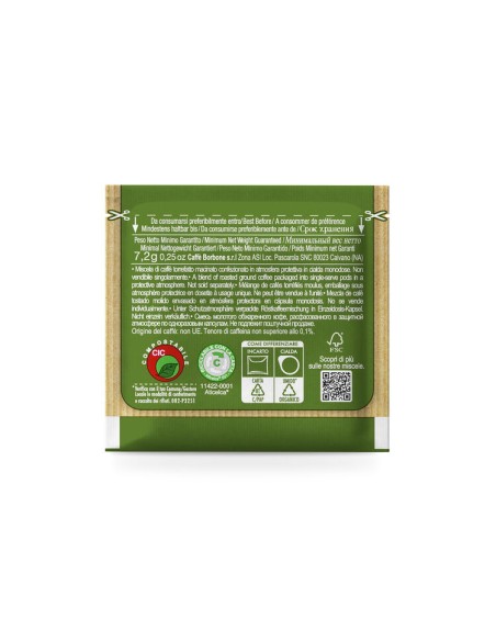 Borbone Box Cialde 44mm Miscela Verde DEK. 50pz