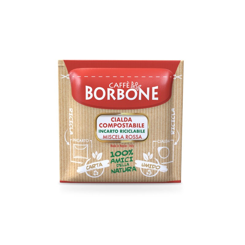 Borbone Box Cialde 44mm Miscela Rossa 50pz