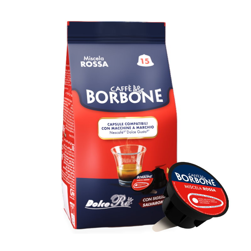 Borbone Capsule Comp.Dolce Gusto Miscela Rossa 90pz