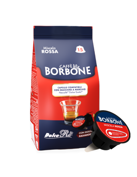 Borbone Capsule Comp.Dolce Gusto Miscela Rossa 90pz