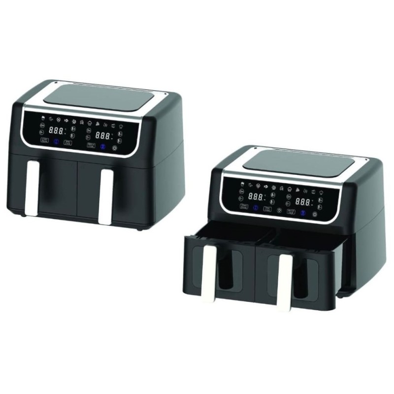 Friggitrice ad Aria 2in1 6l + 6l 2400W