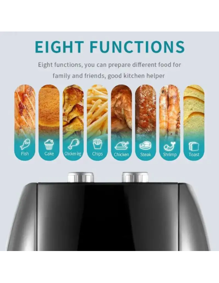 Friggitrice ad aria 7.7L 1800W