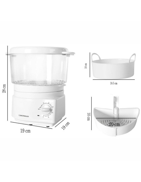 Vaporiera Cuociriso Antiaderente 2in1 3.8L 650W