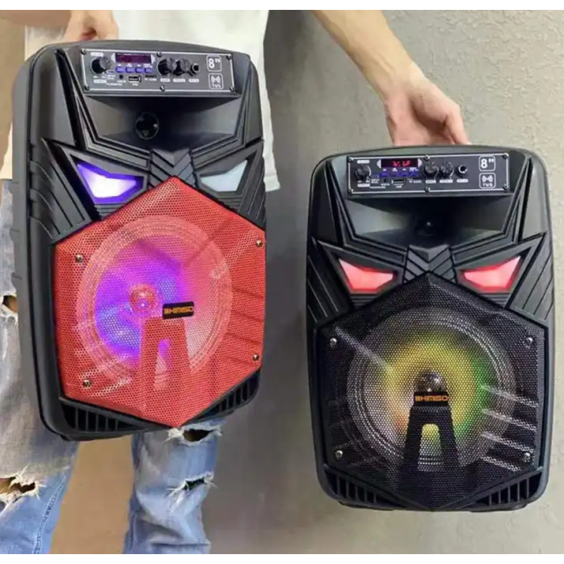 Cassa Bluetooth Altoparlante 8” 2000W con...