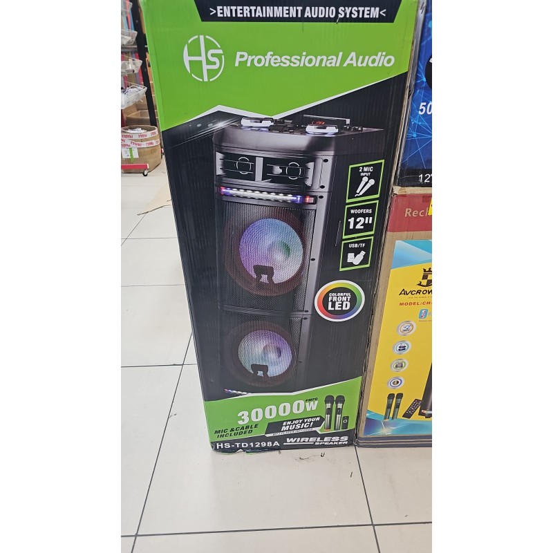 Cassa Bluetooth Altoparlante 12” 30000W con...