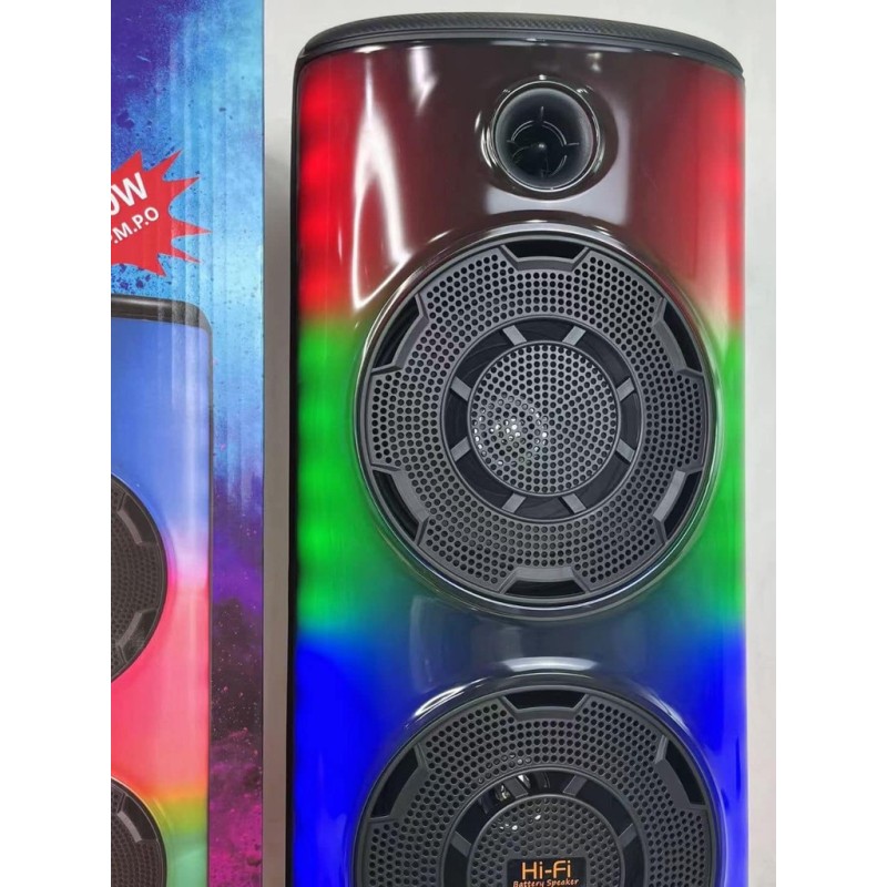 Cassa Bluetooth dual Altoparlante 8” 8000W con...