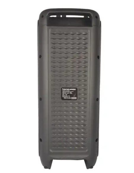 Cassa Bluetooth dual Altoparlante 6.5” 2000W con Microfono