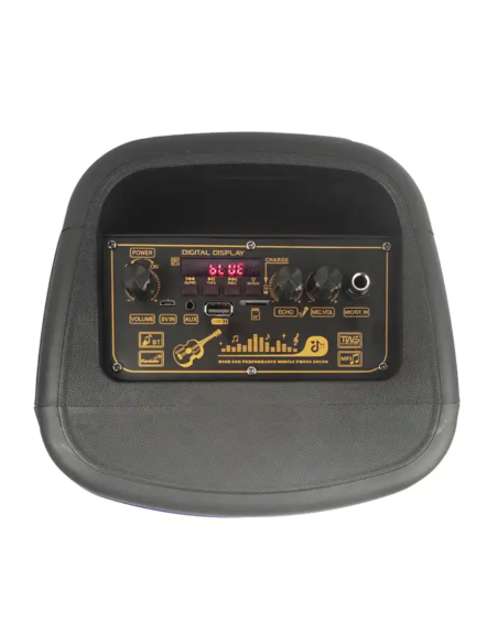 Cassa Bluetooth dual Altoparlante 6.5” 2000W con Microfono