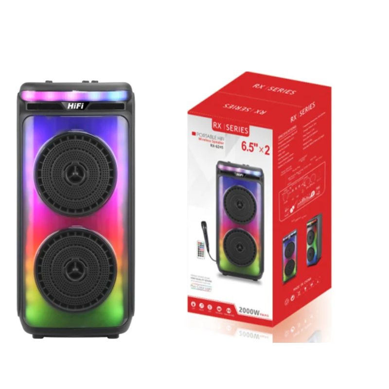 Cassa Bluetooth dual Altoparlante 6.5” 2000W...