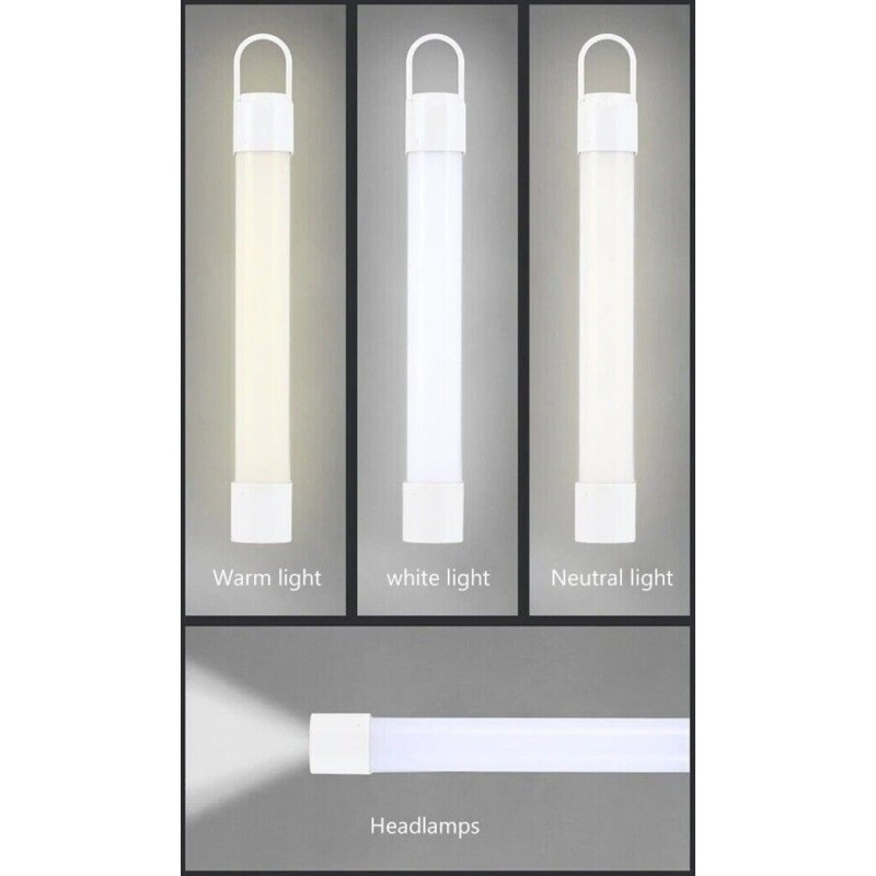 Mini Lampada Torcia Pannello Solare 15 LED USB...