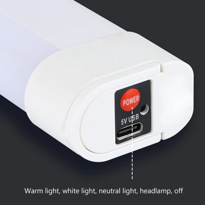 Mini Lampada Torcia Pannello Solare 15 LED USB...