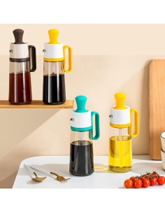 Dispenser Olio Aceto 3in1 Pennello 630ML Vetro