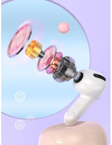 Auricolari Bluetooth APRO12 Cuffie Wireless5.3 LED Ricaricabili Senza Fili Phone